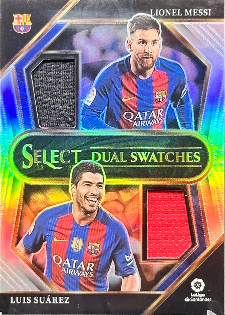 2022-23 Panini Select Messi / Suarez Dual