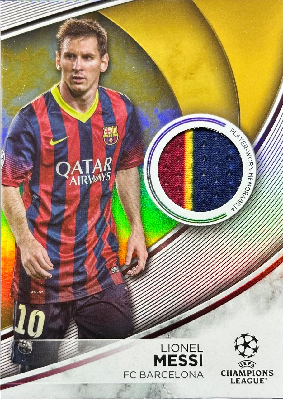 2023-24 Topps UCC SUPERSTAR RLC-GOLD FOILBRD Lionel Messi