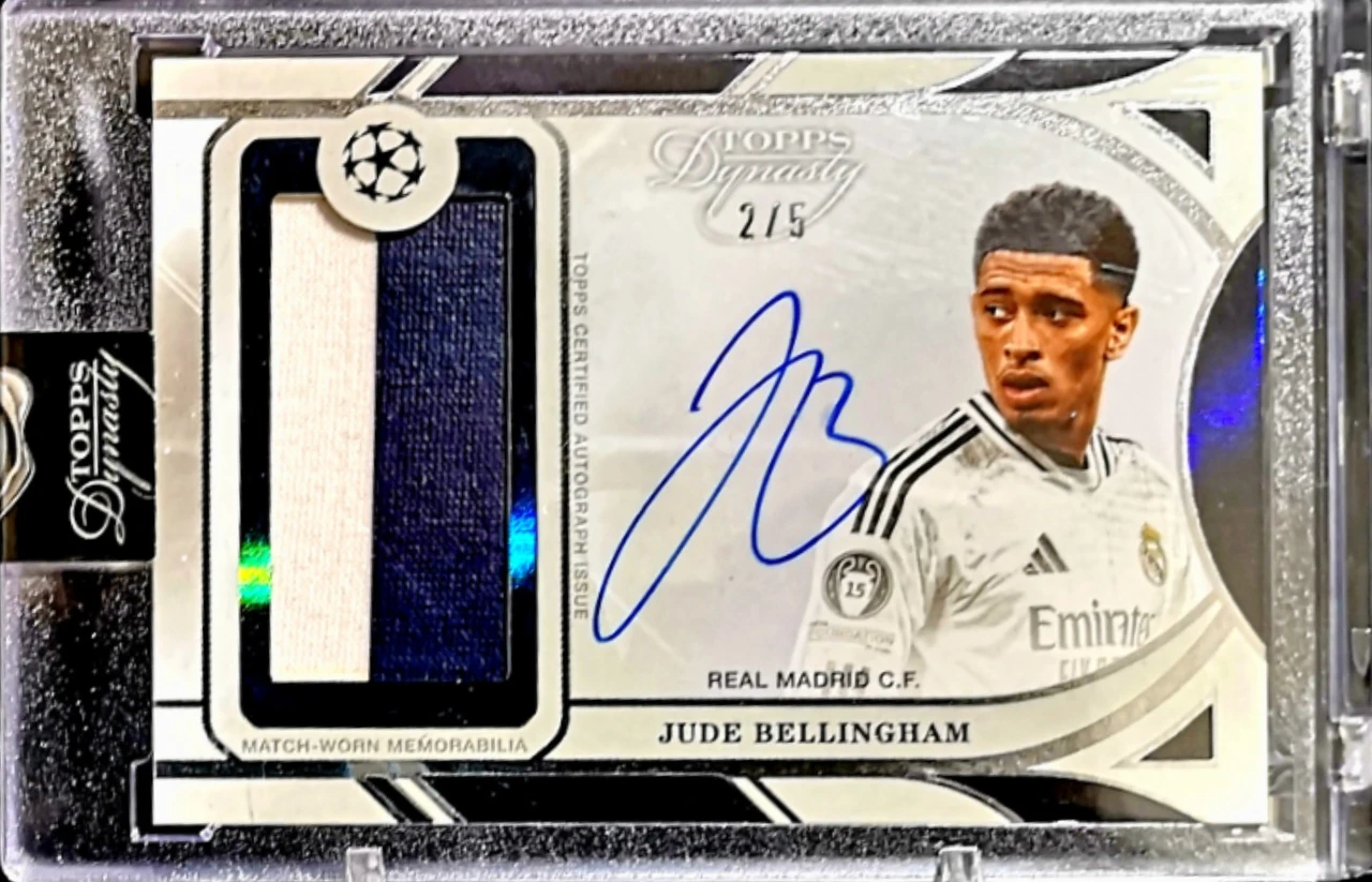 2023 Topps Dynasty Jude Bellingham Auto Patch