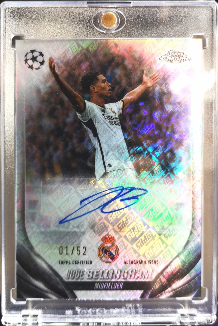 2023-24 Topps Chrome Jude Bellingham Autograph