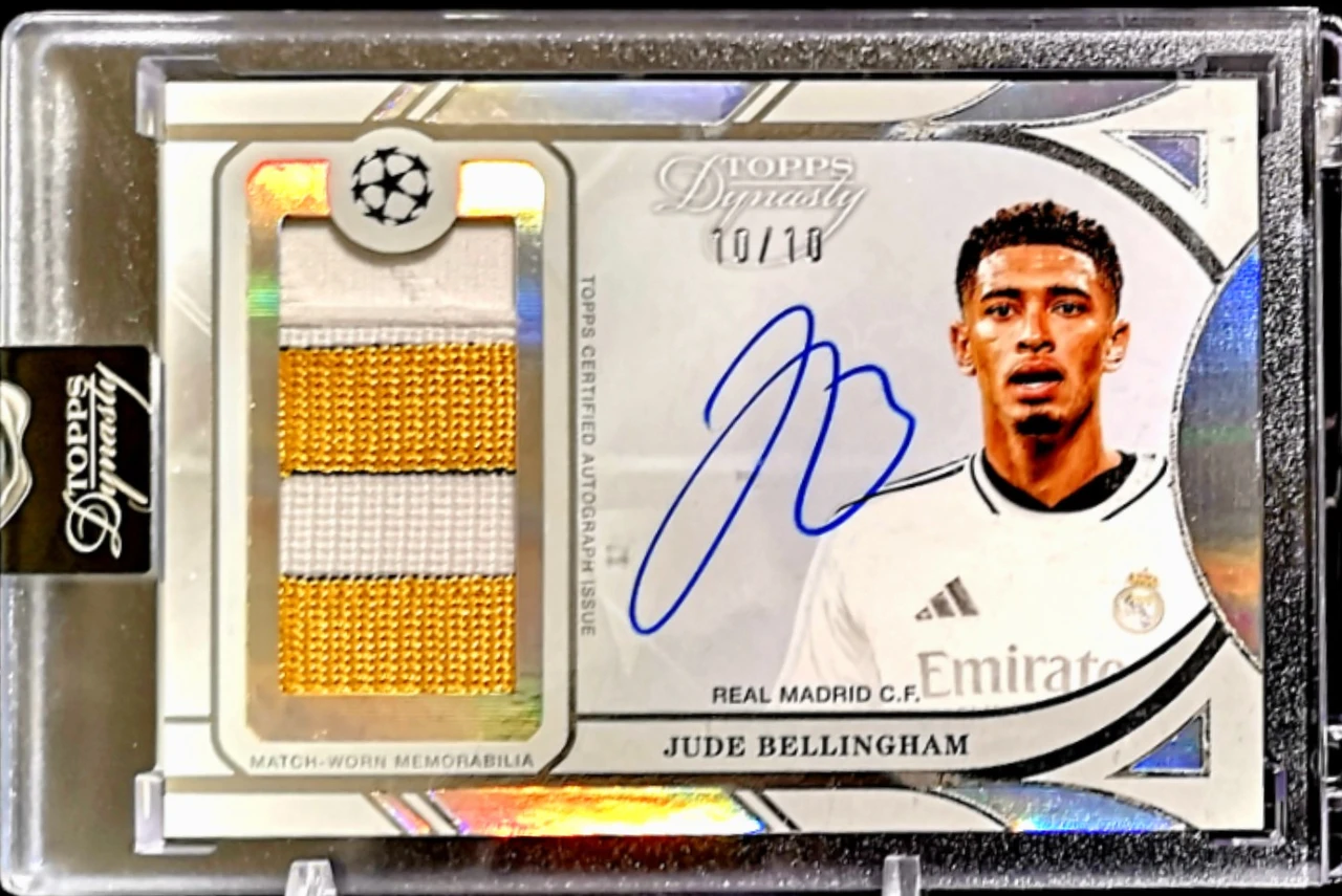 2023 Topps Dynasty Jude Bellingham Auto Patch