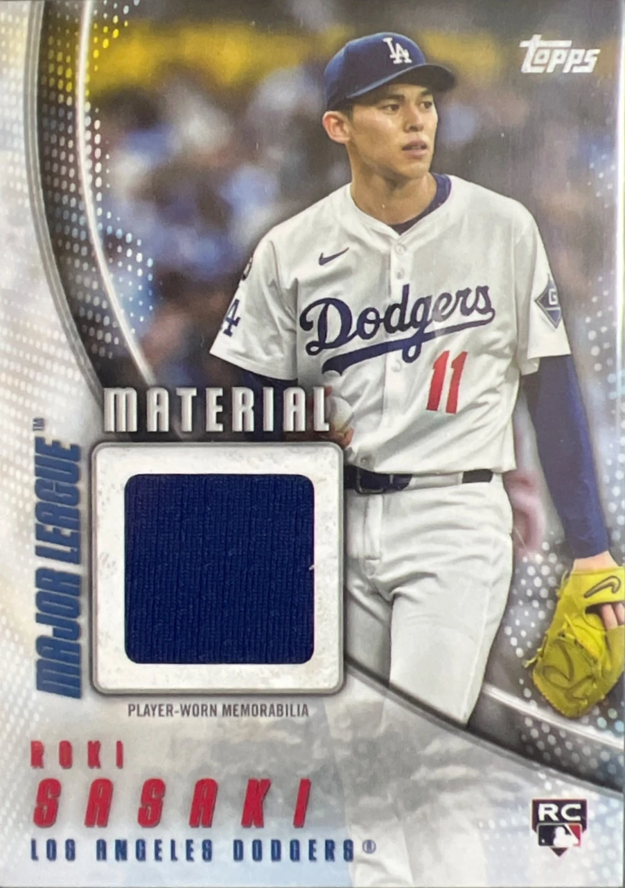 2026 Topps Major League Material Roki Sasaki