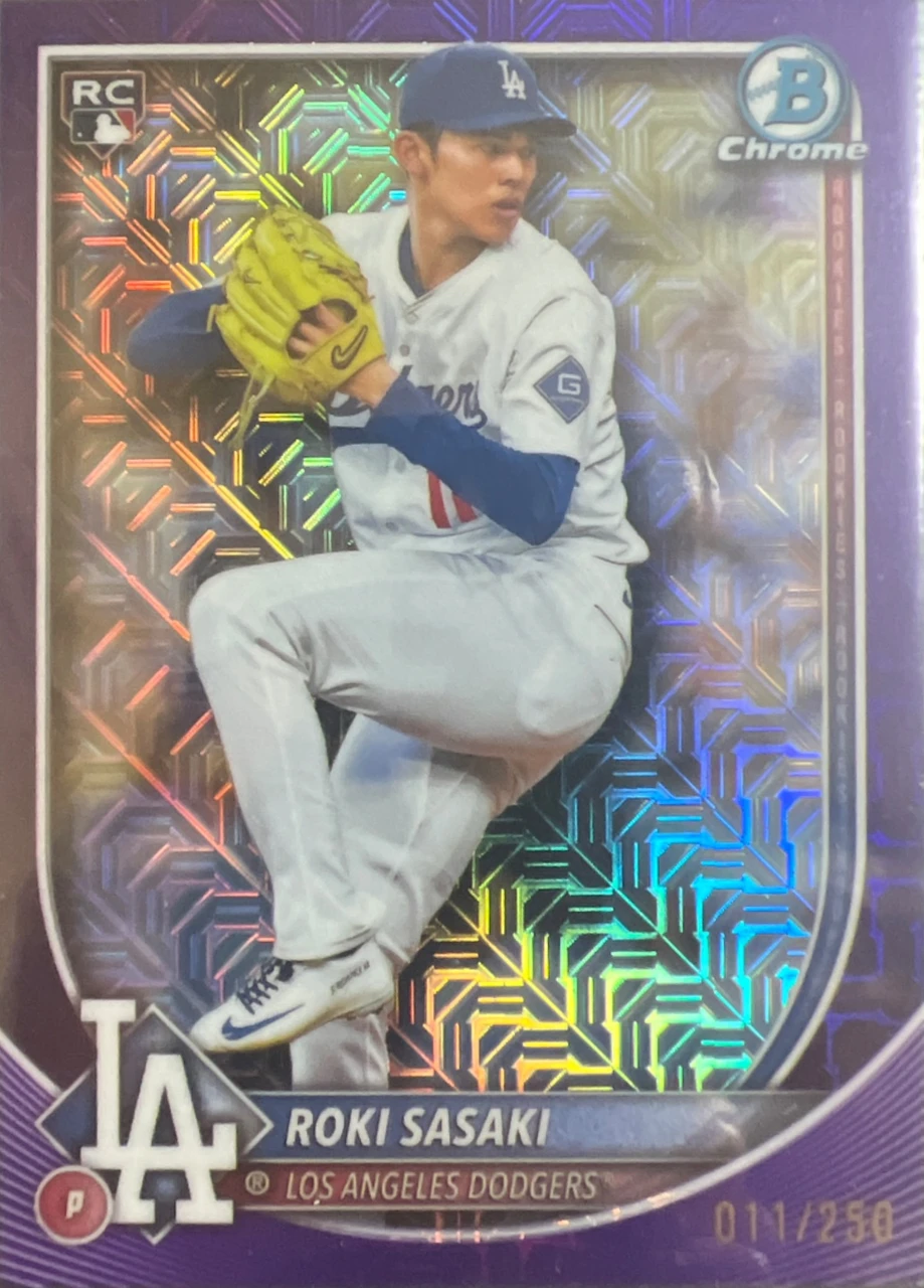 2025 Bowman Chrome Roki Sasaki