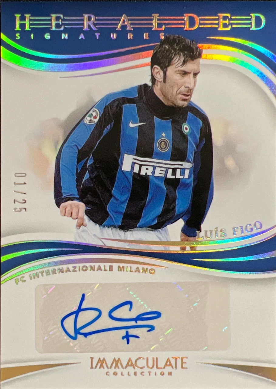 24-25 PANINI IMMACULATE COLLECTION LUÍS FIGO 01/25