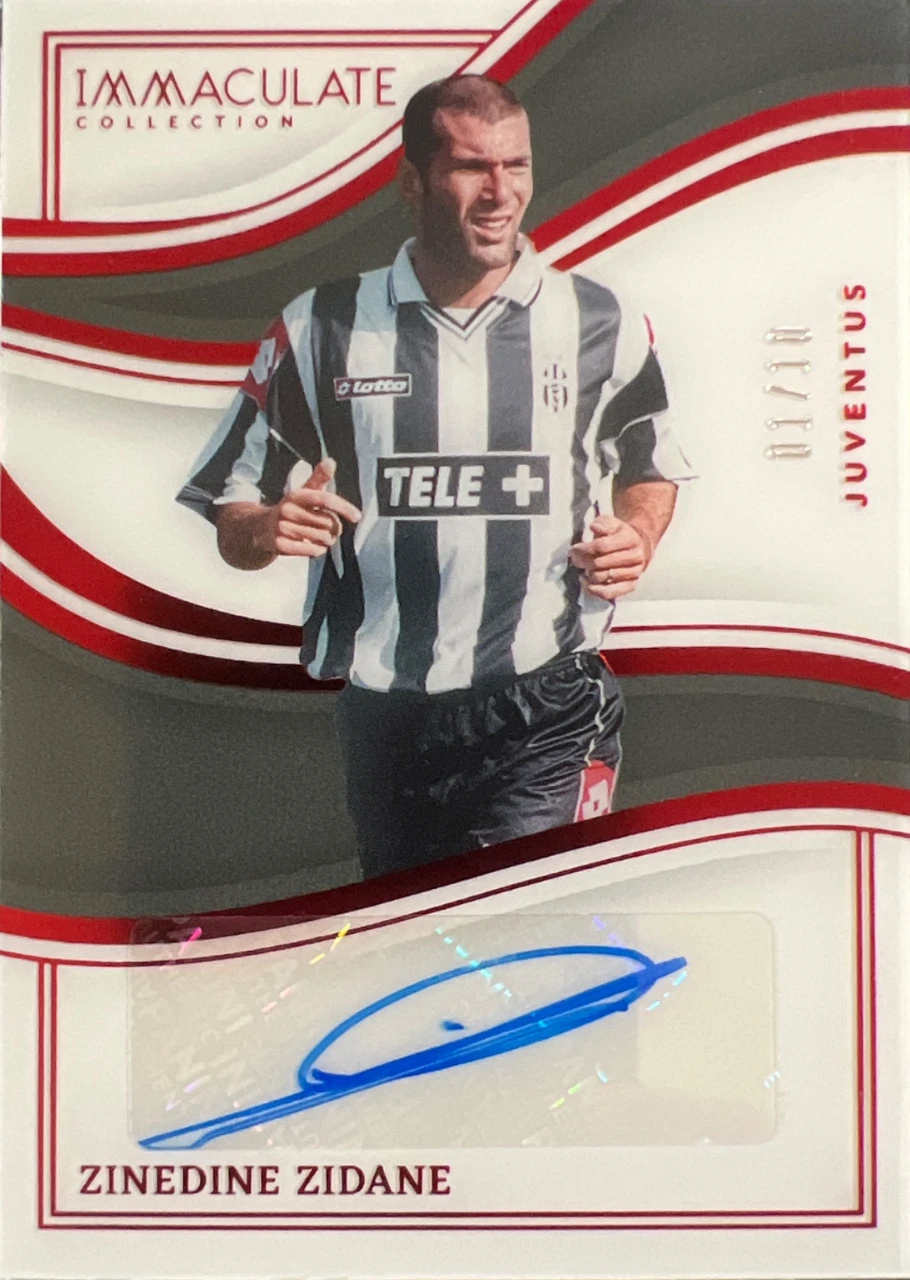 23-24 PANINI IMMACULATE COLLECTION ZINEDINE ZIDANE 01/10