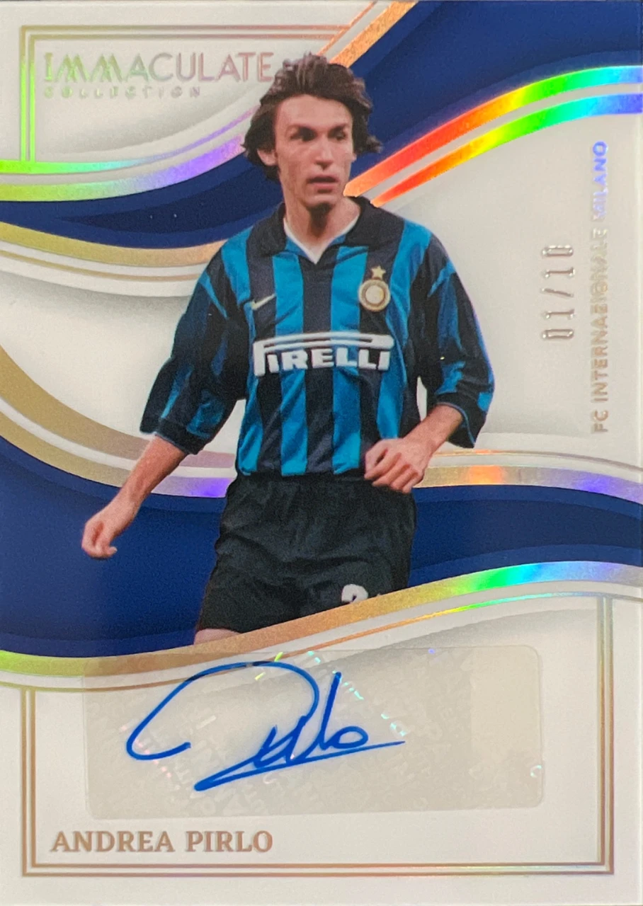 23-24 PANINI IMMACULATE COLLECTION ANDREA PIRLO 01/10