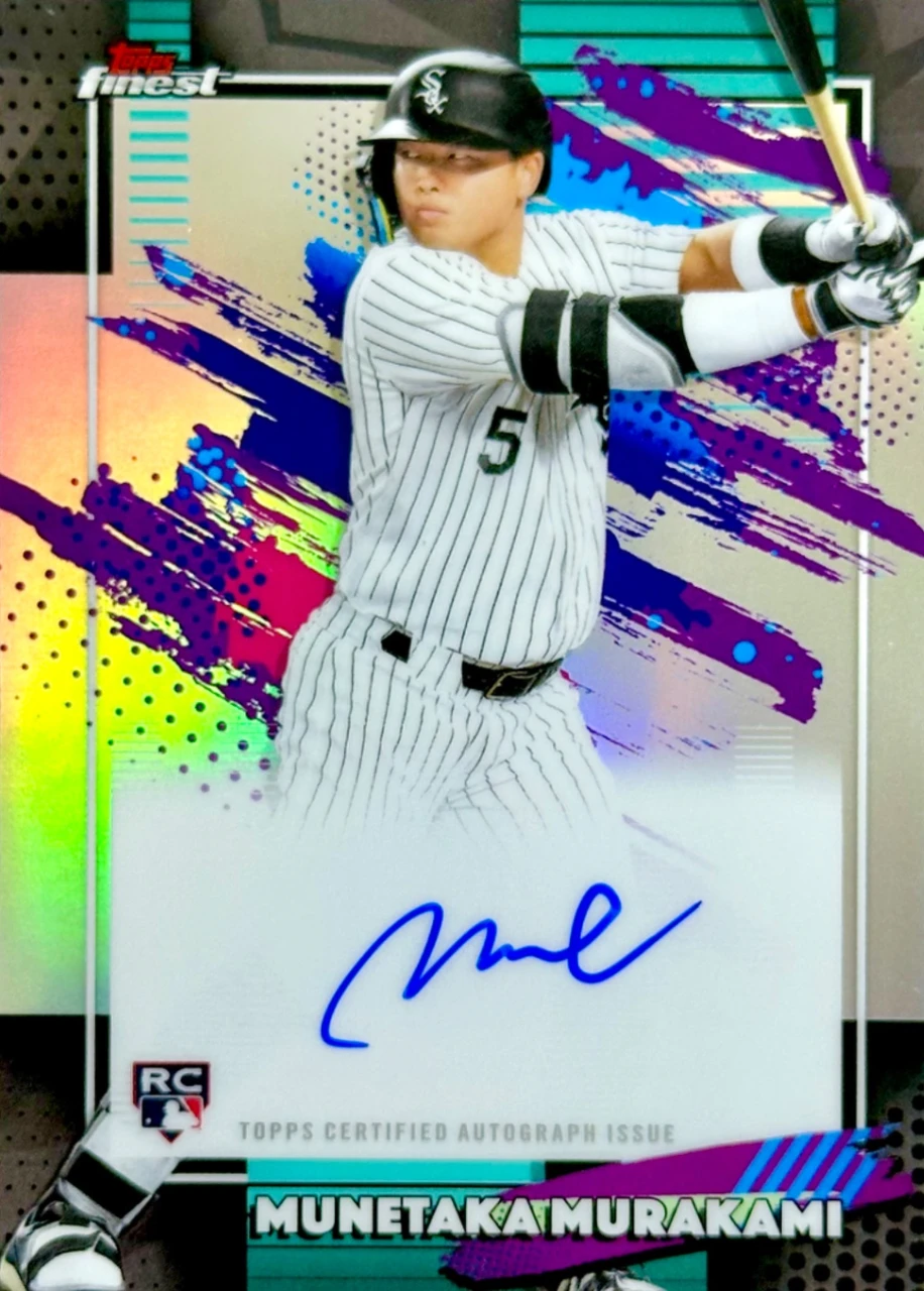 村上宗隆　Refractor Autograph