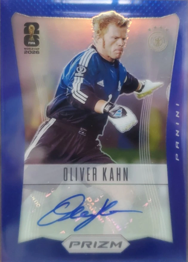 2026 Panini Prizm FIFA World Cup Oliver Kahn Autograph