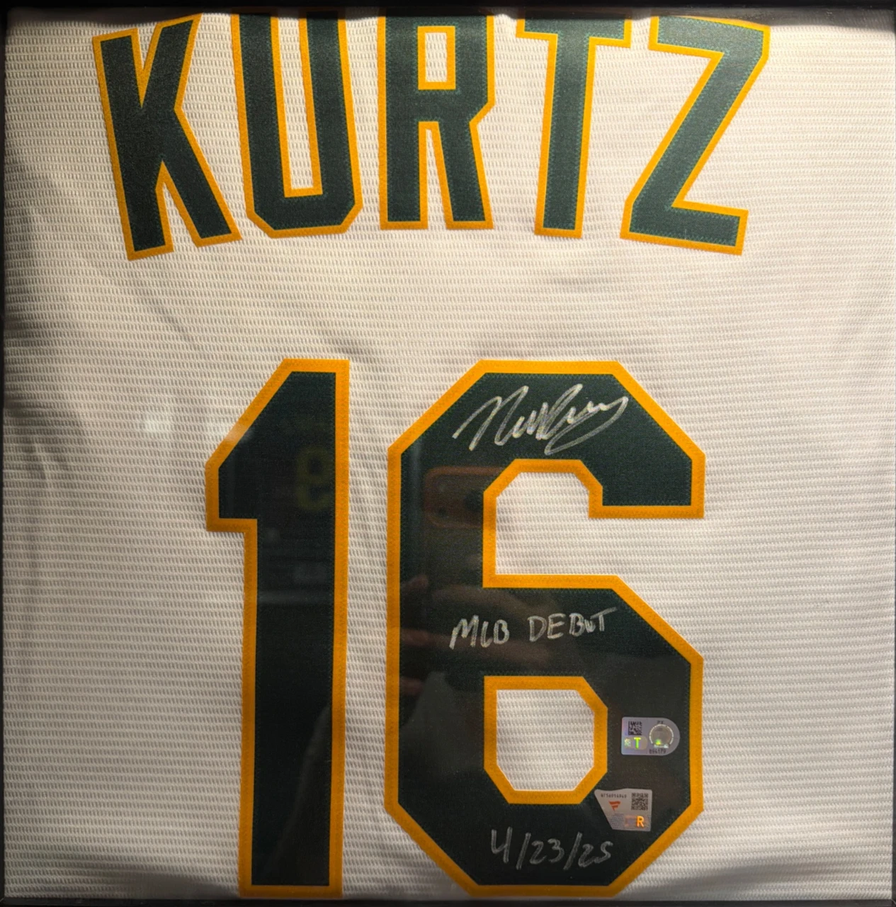 Kurtz Signed Jersey