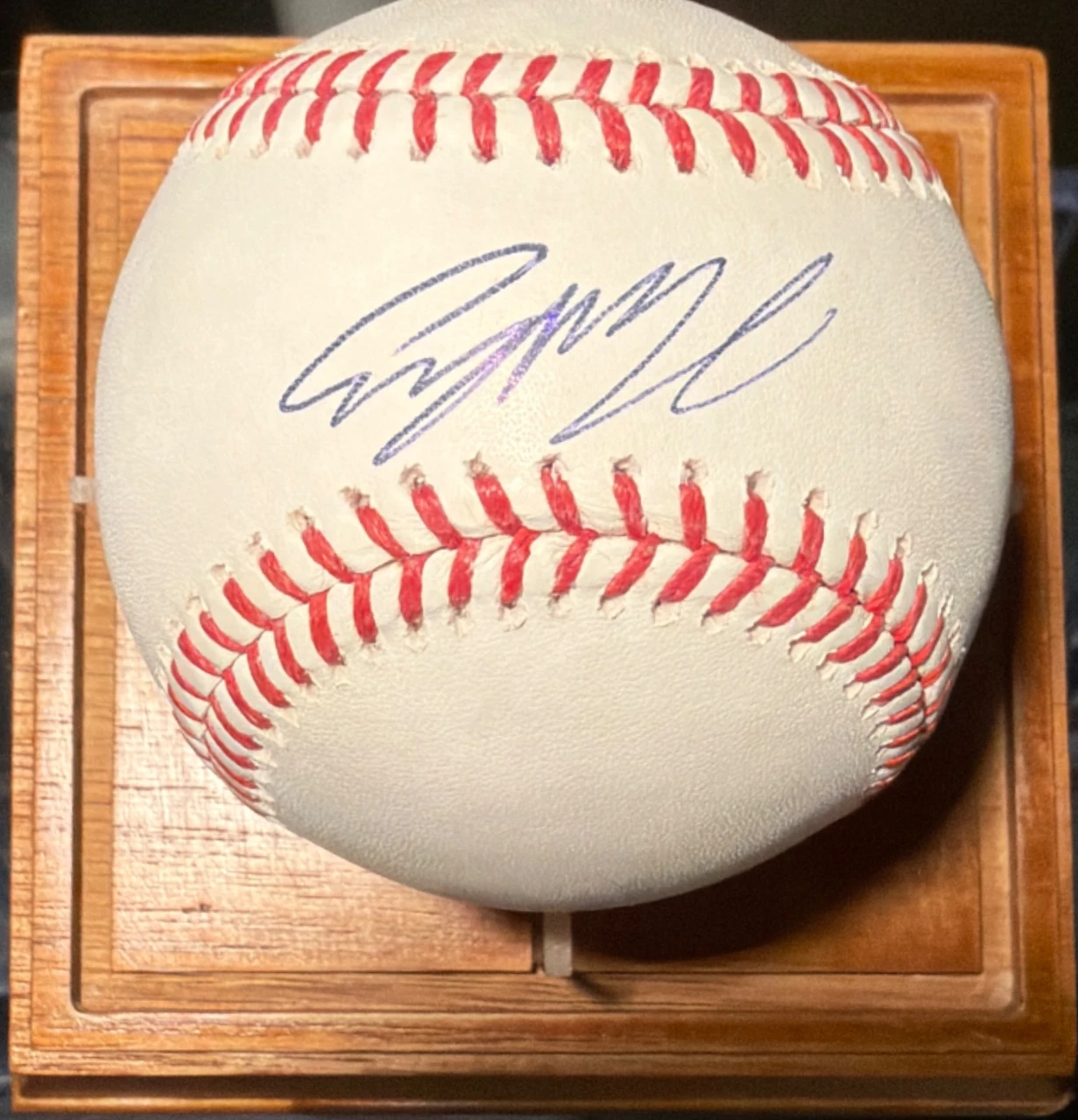 Nick Kurtz Autographed Baseball