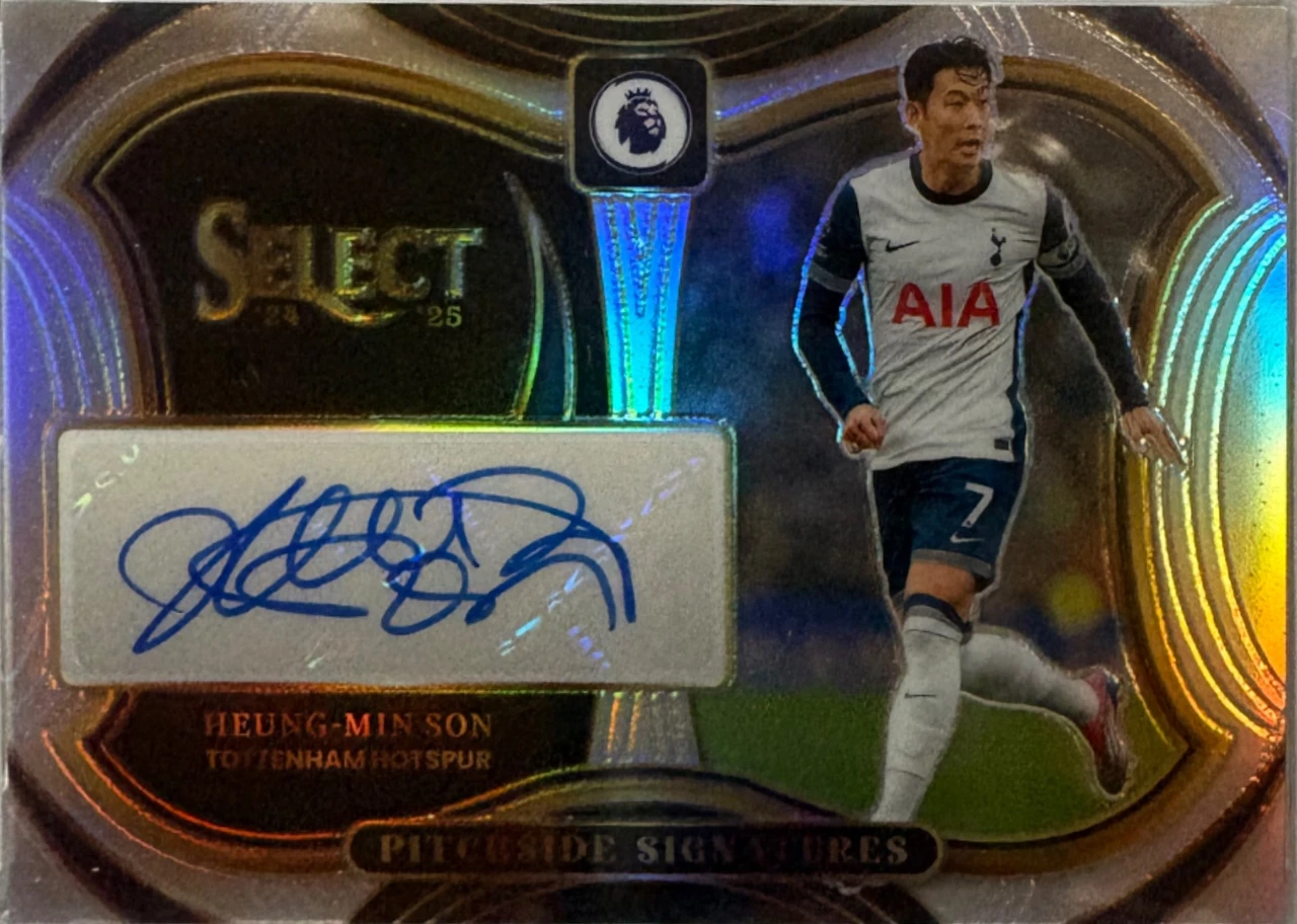 2024-25 Panini Select Pitchside Signatures Heung-Min Son
