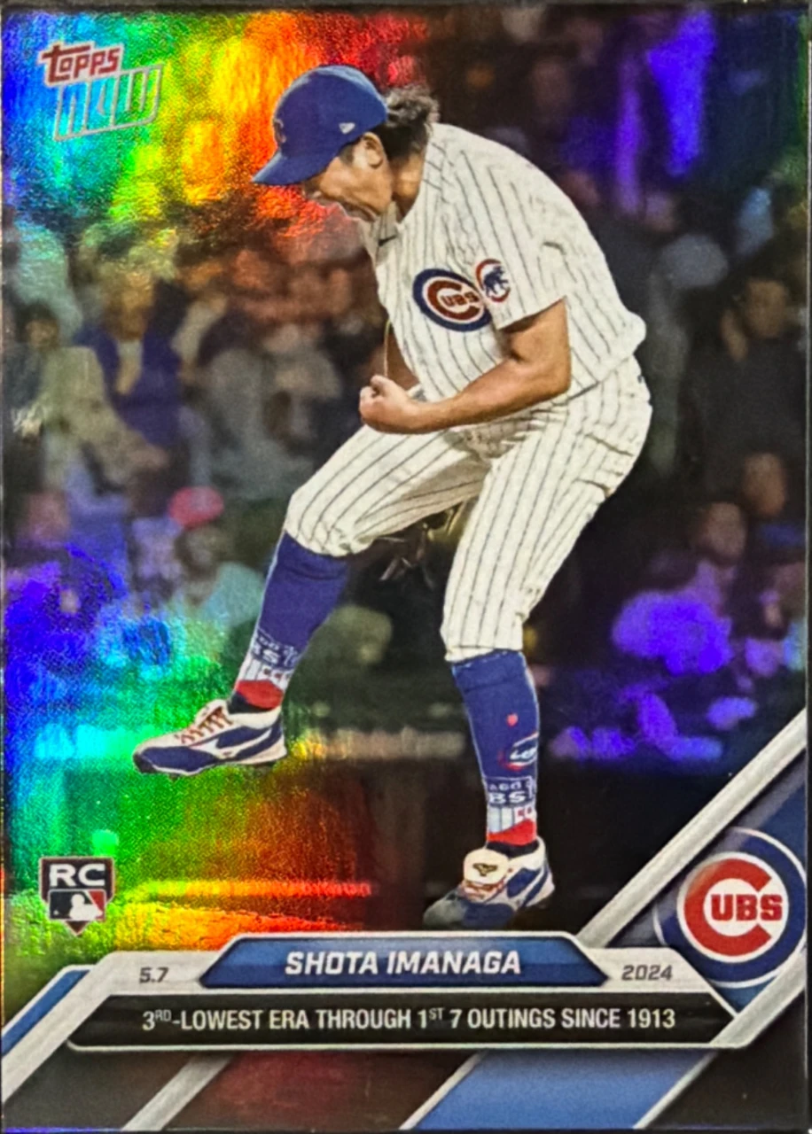 SHOTA IMANAGA・topps now SP