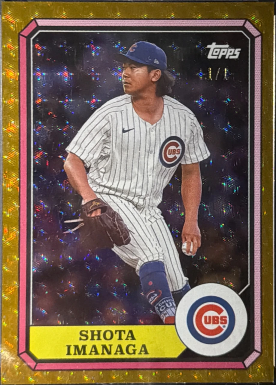 SHOTA IMANAGA・topps FOILFRACTOR