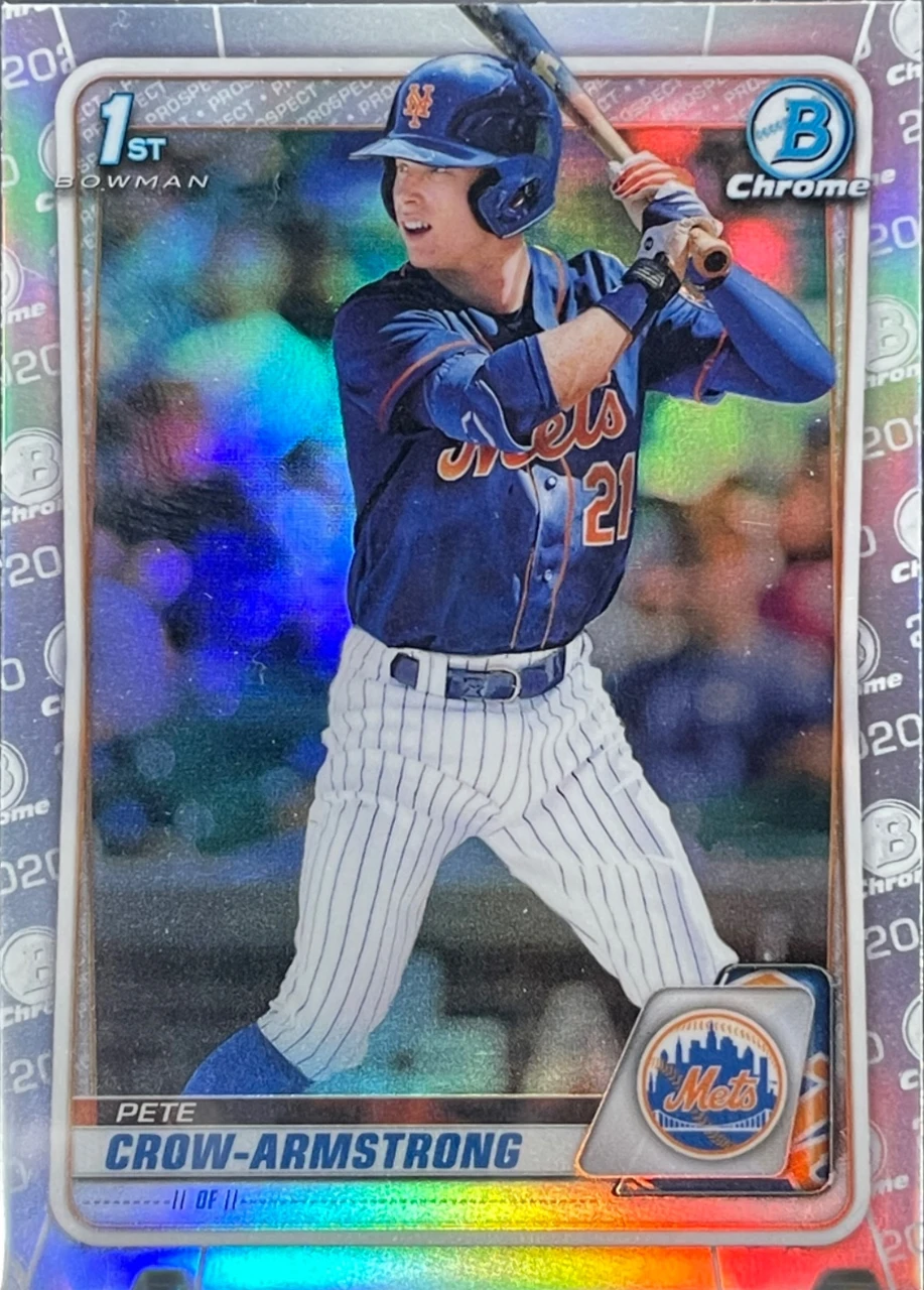 2020 Bowman Chrome Pete Crow-Armstrong Refractor