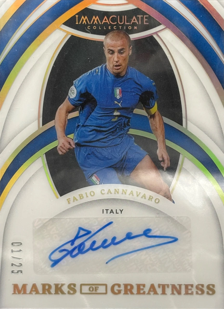 Fabio Cannavaro Immaculate Marks of Greatness