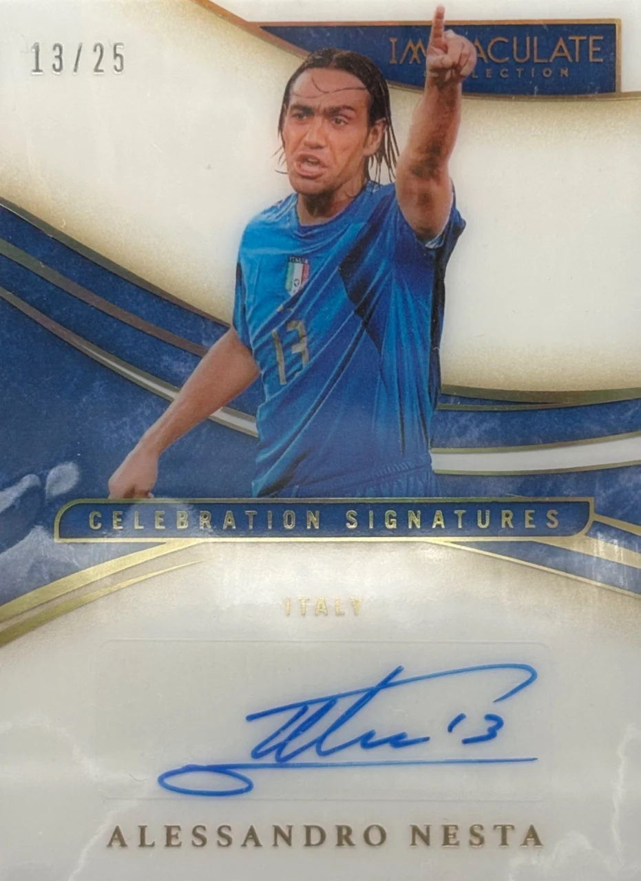 Alessandro Nesta Immaculate Celebration