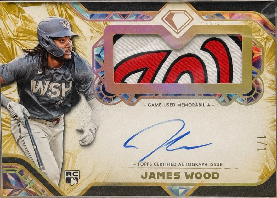 2025 Topps Diamond icons James Wood 1/1