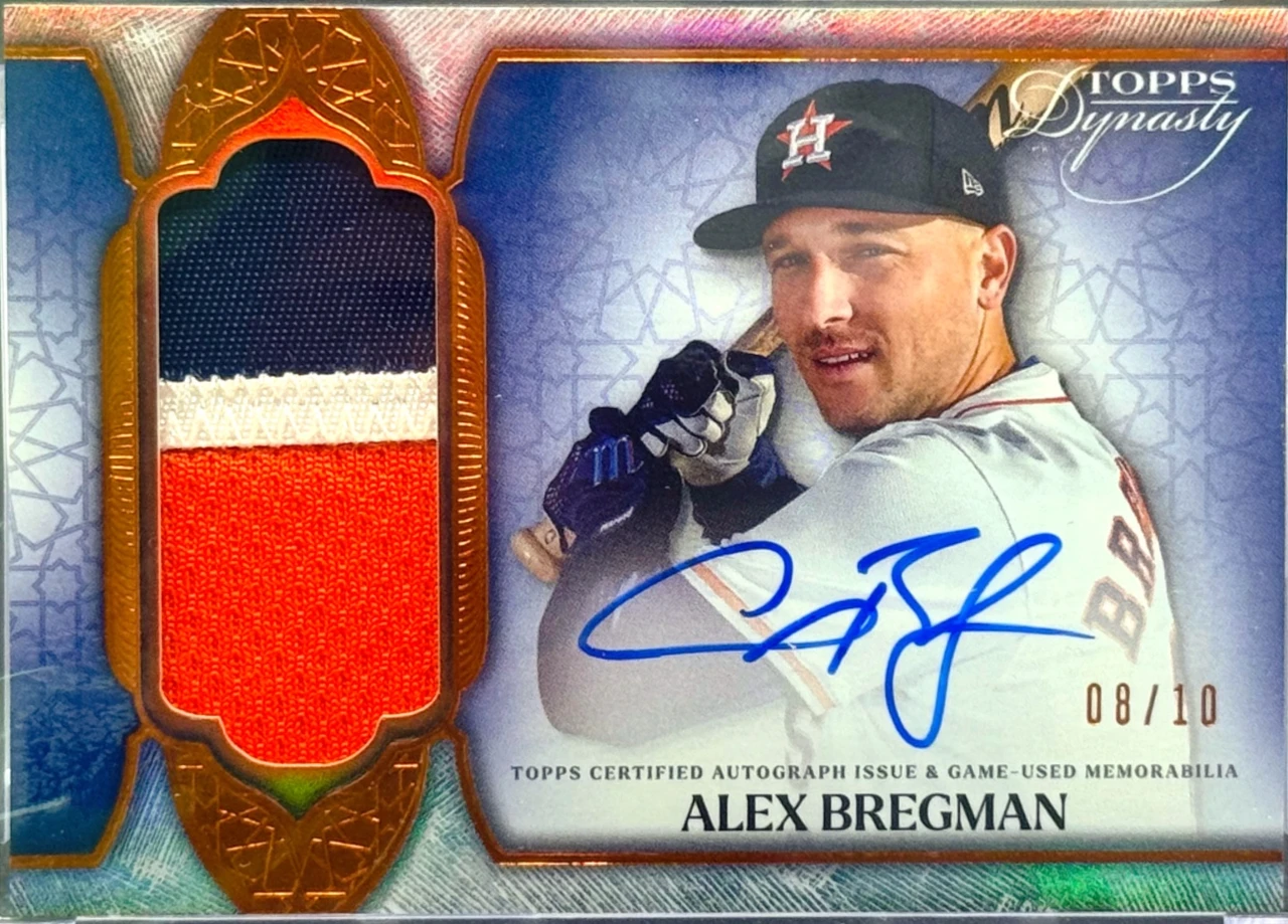 Topps Dynasty Baseball : ALEX BREGMAN /10