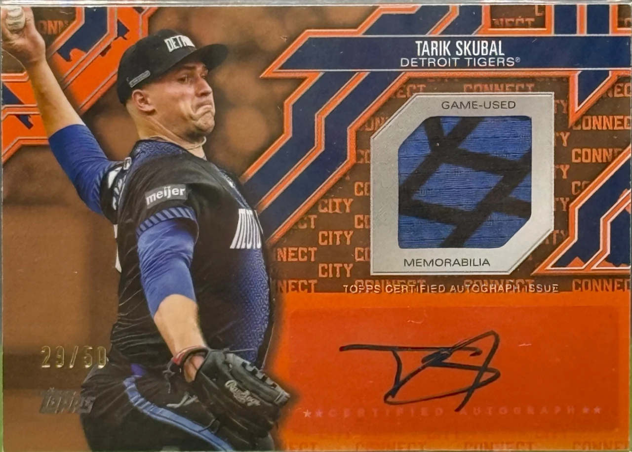 2025 Topps Series 2 City Connect Patch   / Tarik Skubal /50
