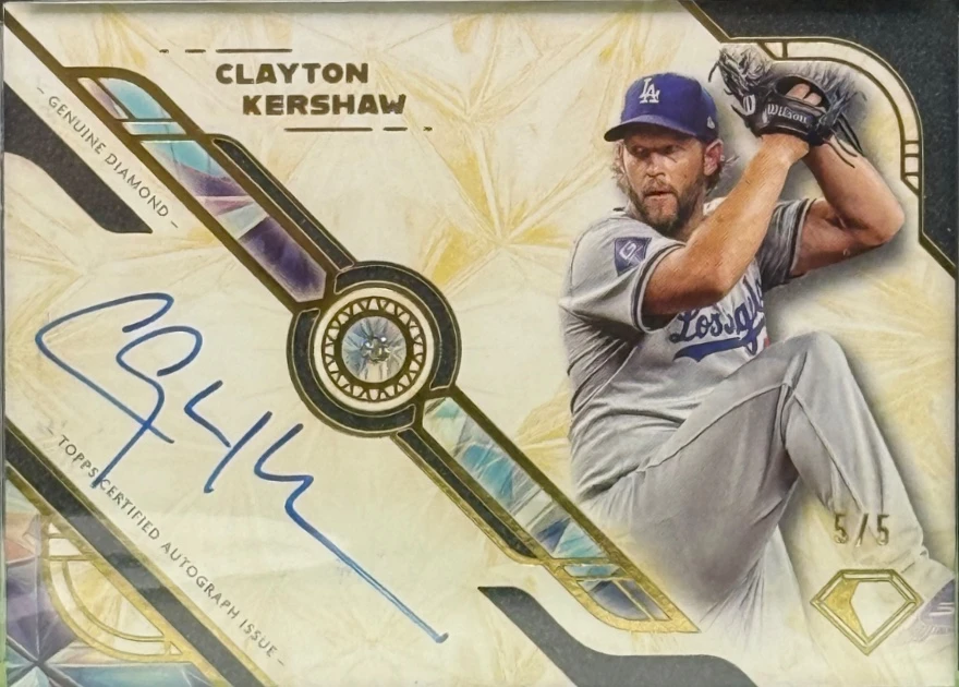 2025 Topps Diamond Icons Clayton Kershaw  /5
