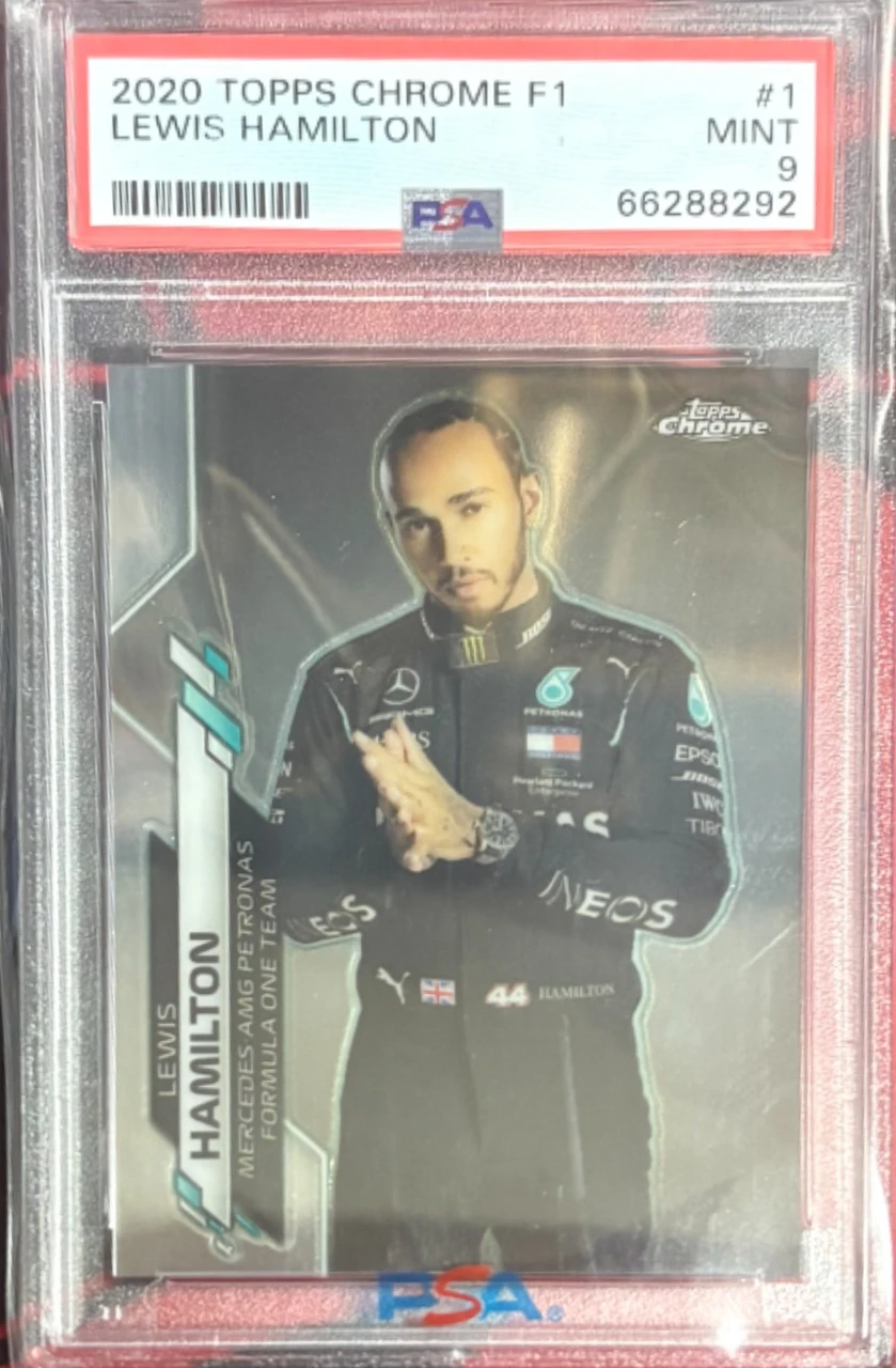 2020 Topps Chrome Lewis Hamilton