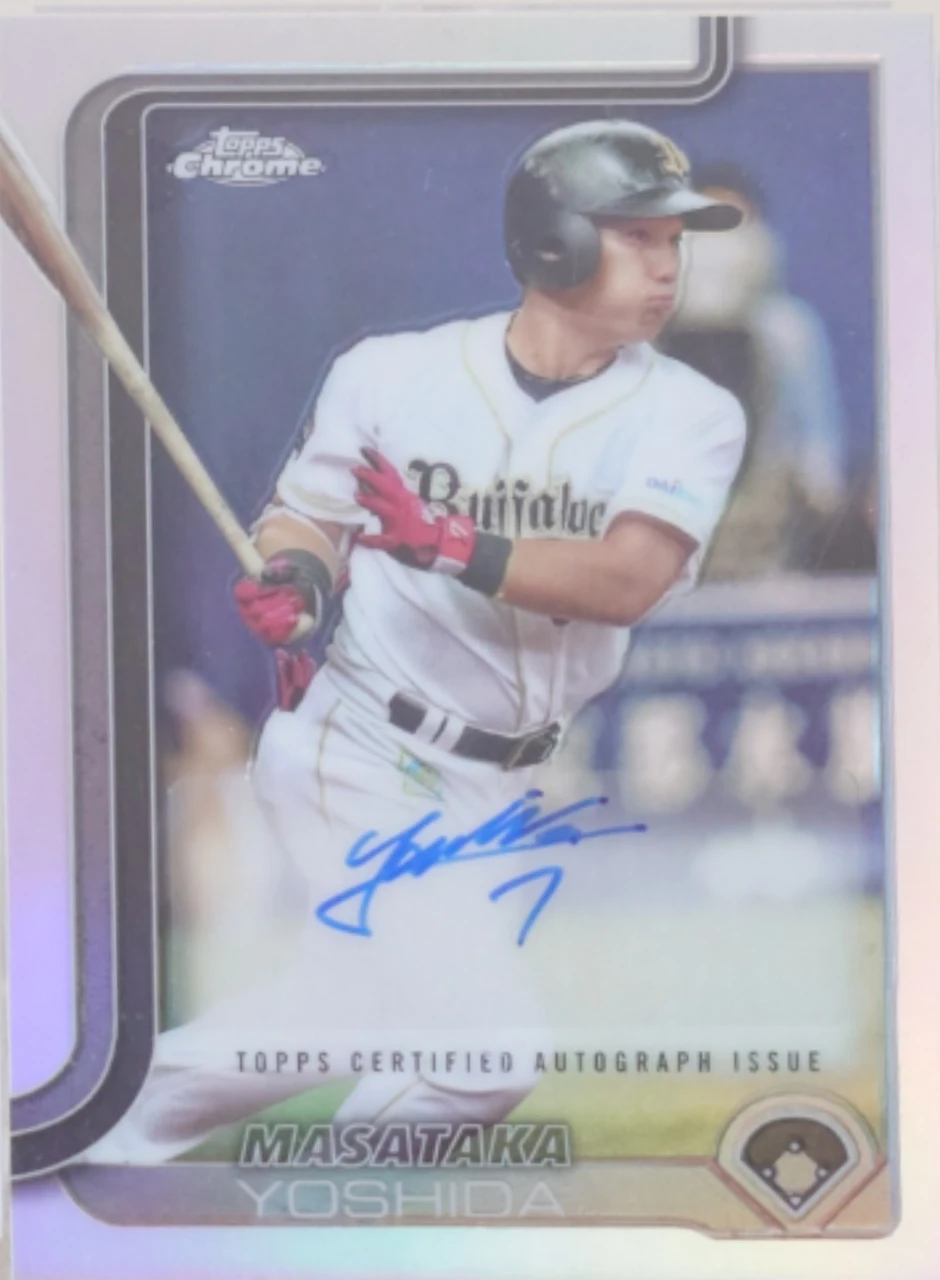 吉田正尚 Topps Chrome 2025