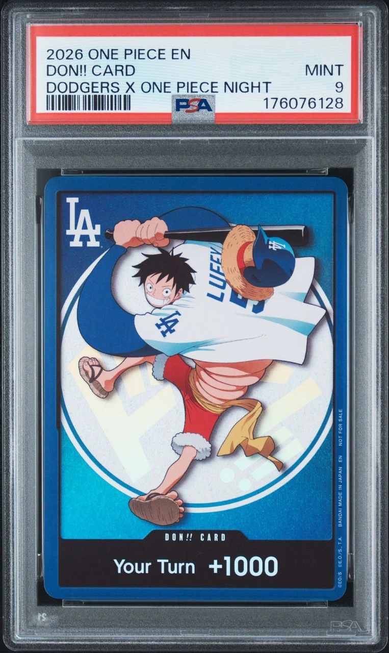 2026 ONE PIECE PROMOS DODGERS X ONE PIECE NIGHT DON!! CARD