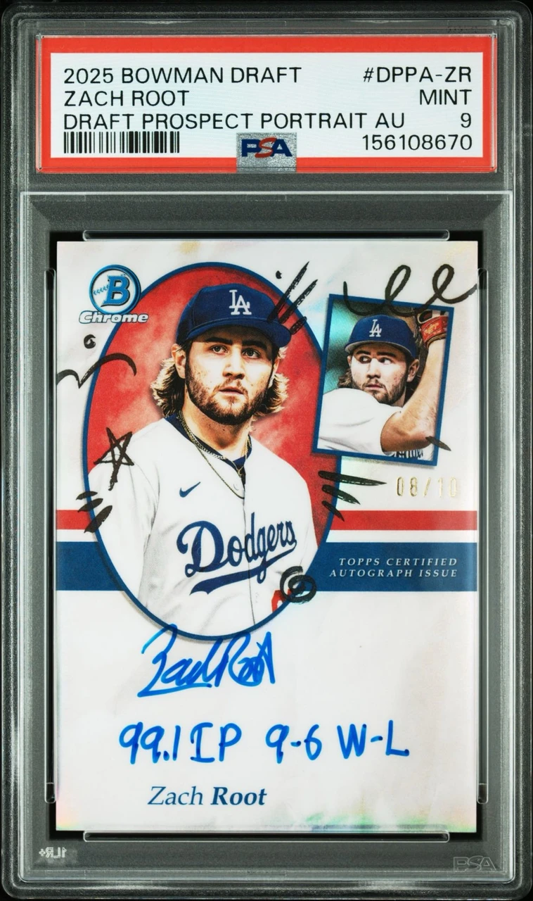 2025 BOWMAN DRAFT DRAFT PROSPECT PORTRAIT AUTOGRAPHS