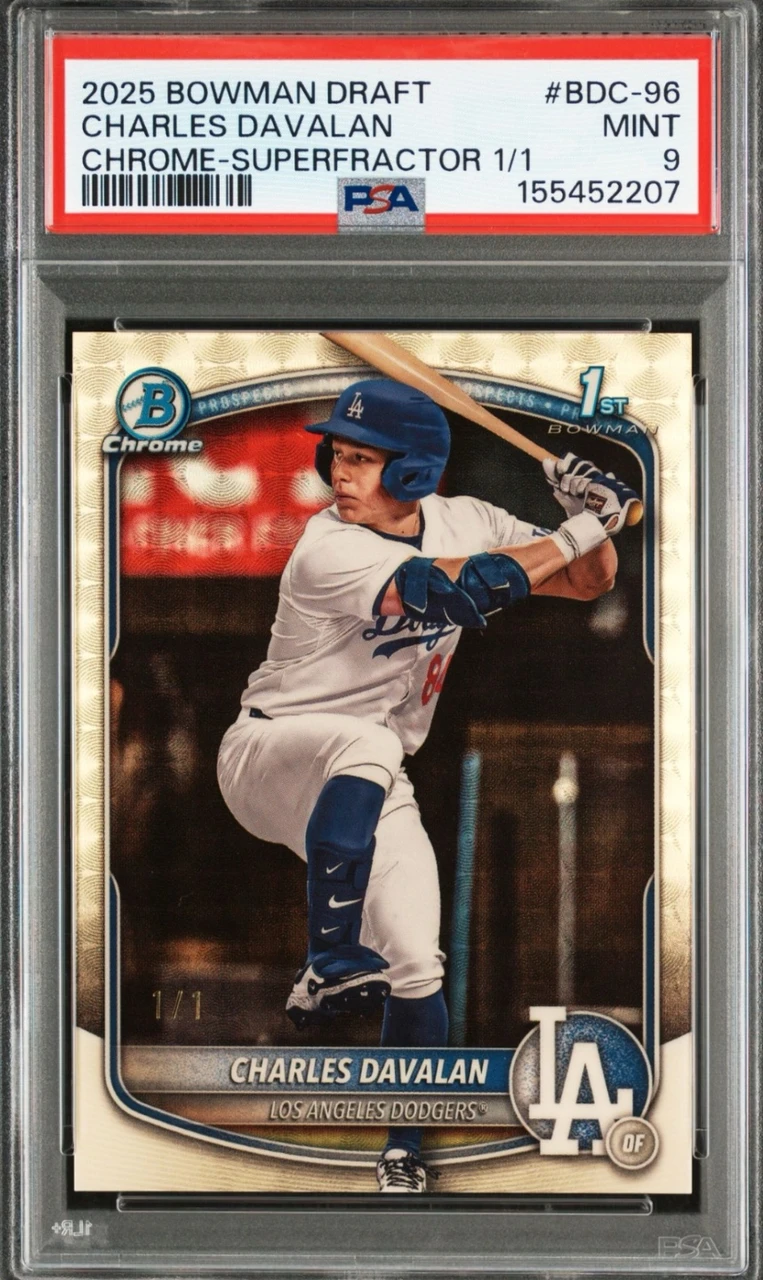 2025 Bowman Draft Superfractor 1/1