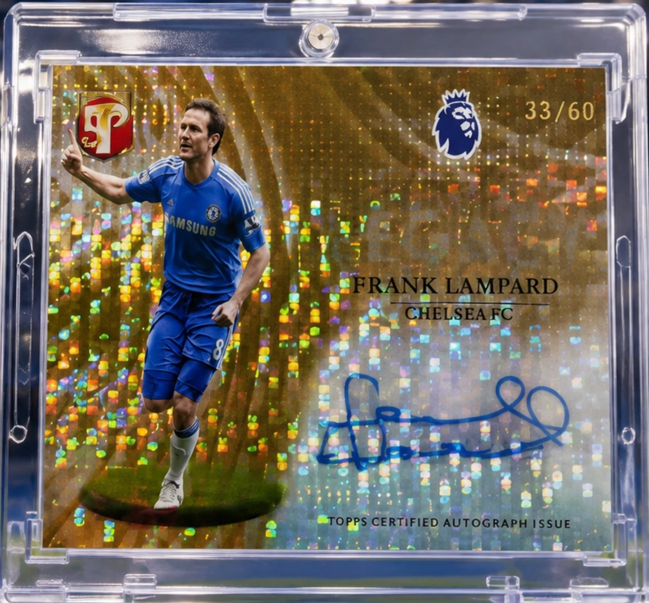 Lampard pristine on card auto /50