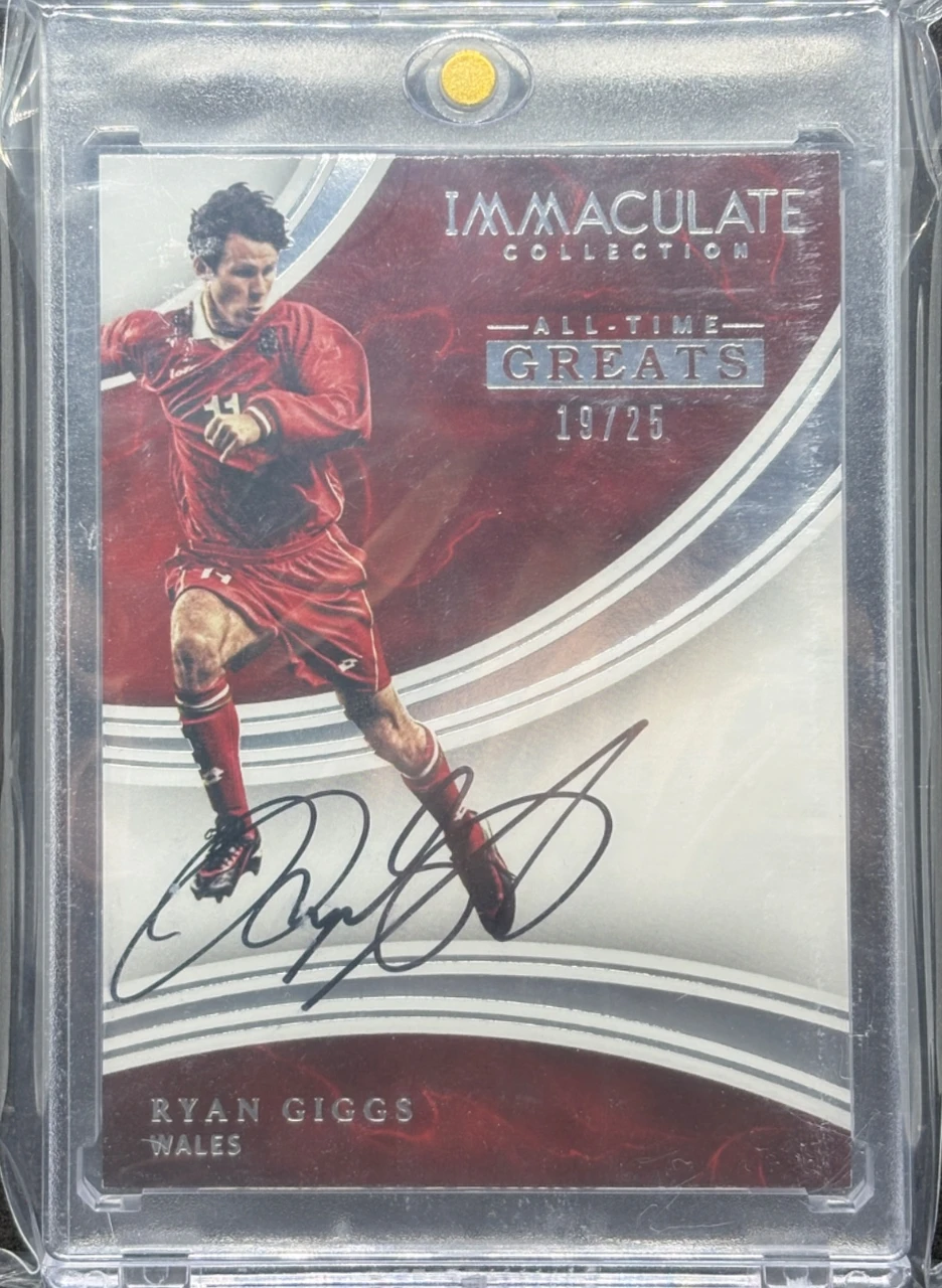 2017 Panini Immaculate Collection All-Time Greats Ryan Giggs