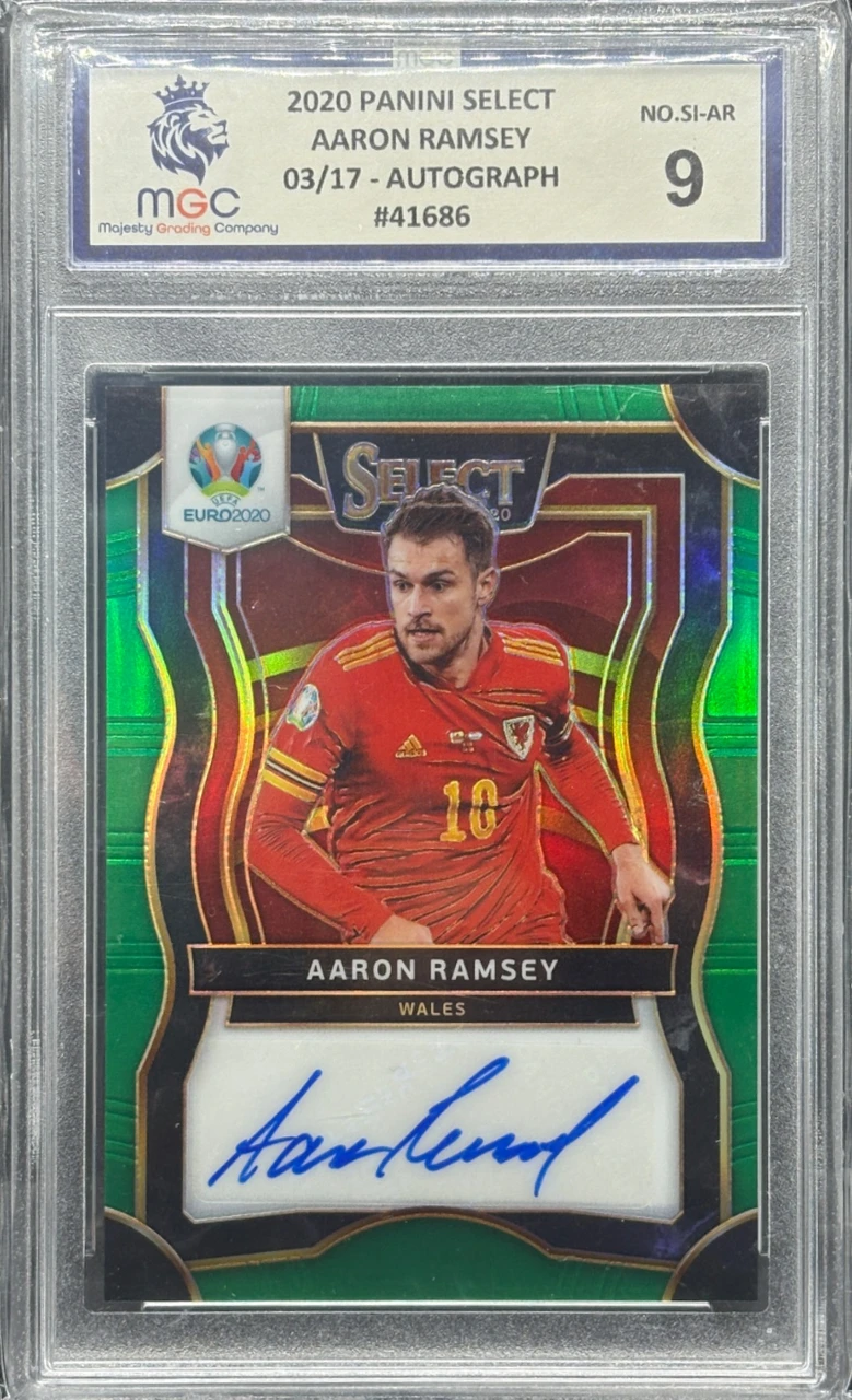 2020 Panini Select Aaron Ramsey Autograph