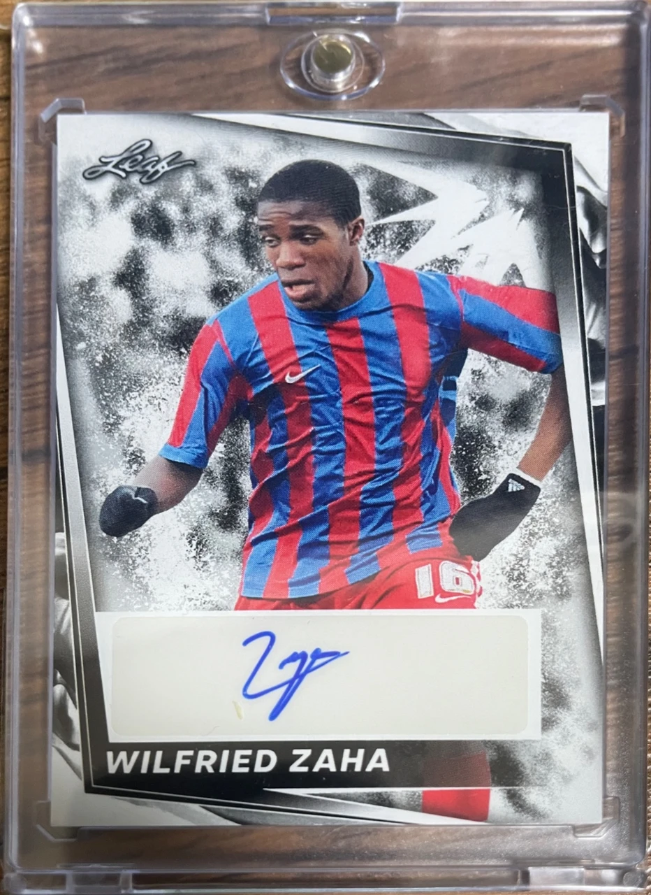 2024 Leaf Soccer Blaster Base Autograph Wilfried Zaha
