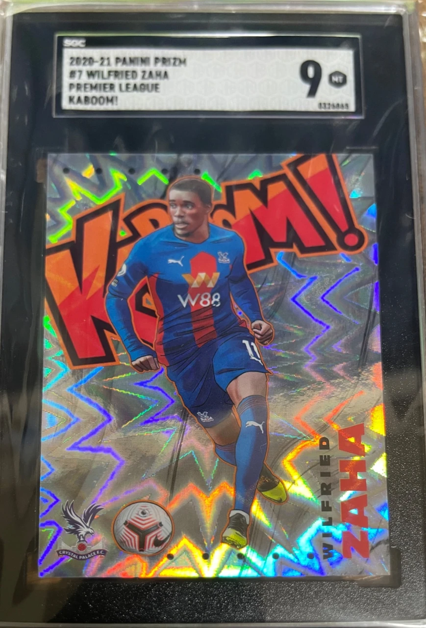 2020-21 Panini Prizm Premier League Kaboom! Wilfried Zaha