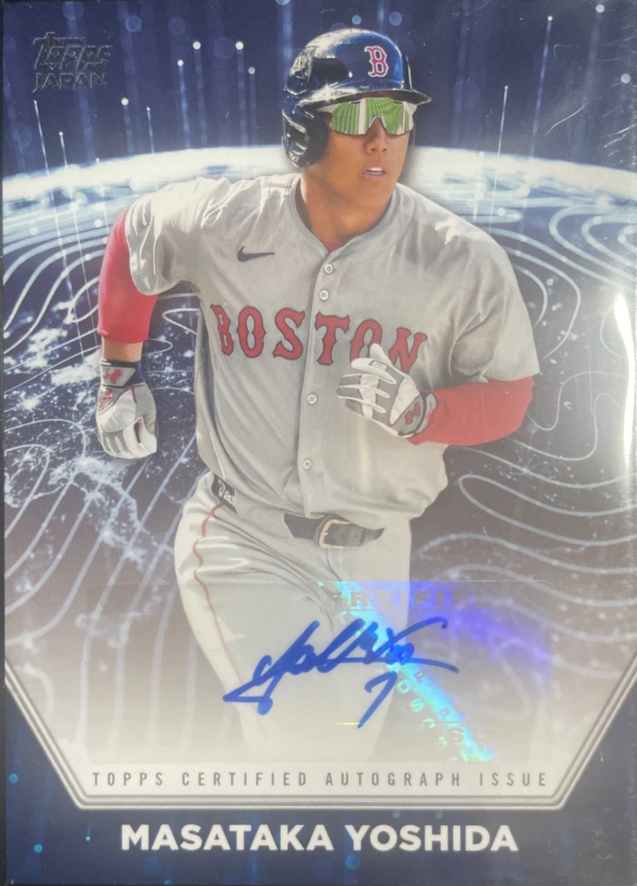 2024 Topps Japan Internationally Renowned Autograph Masataka Yoshida
