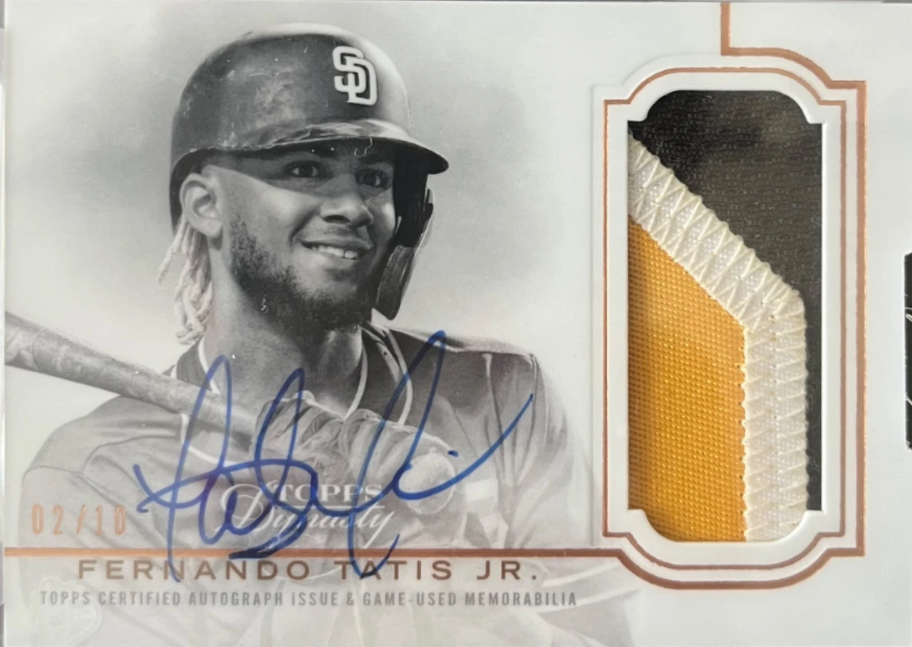 2021 Topps Dynasty Fernando Tatis Jr. Patch Autograph