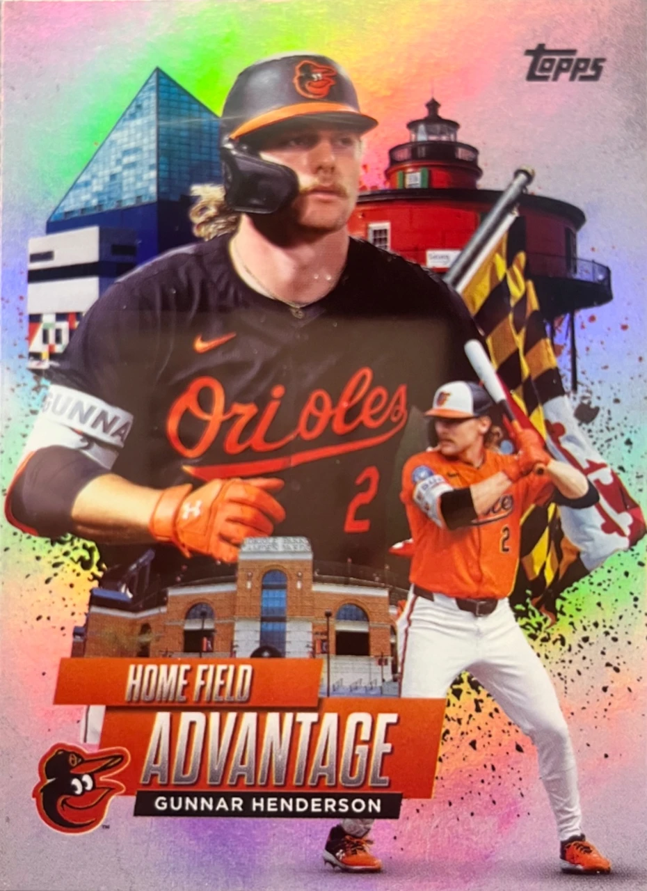 2024 Topps Home Field Advantage Gunnar Henderson