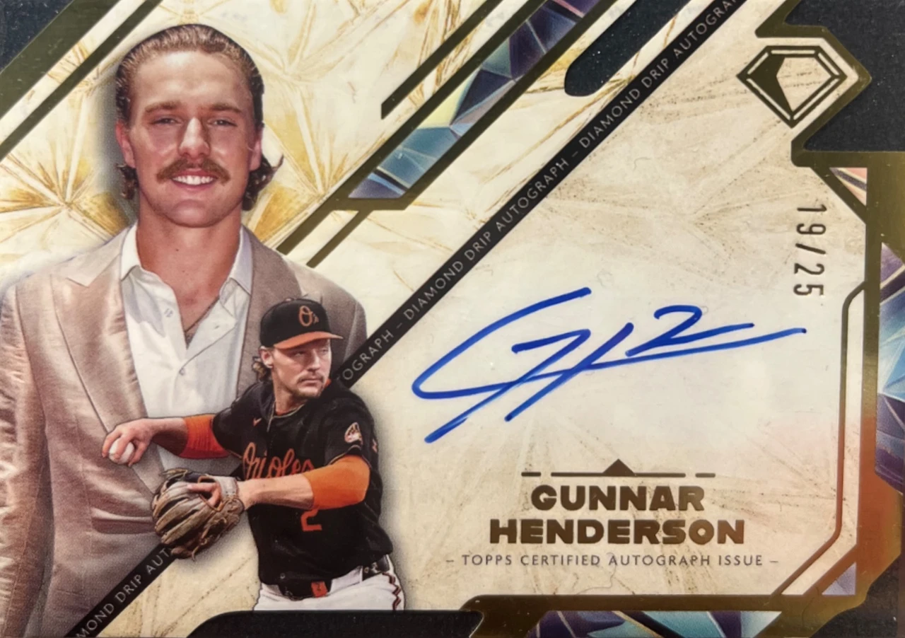 2024 Topps Diamond Drip Autograph Gunnar Henderson
