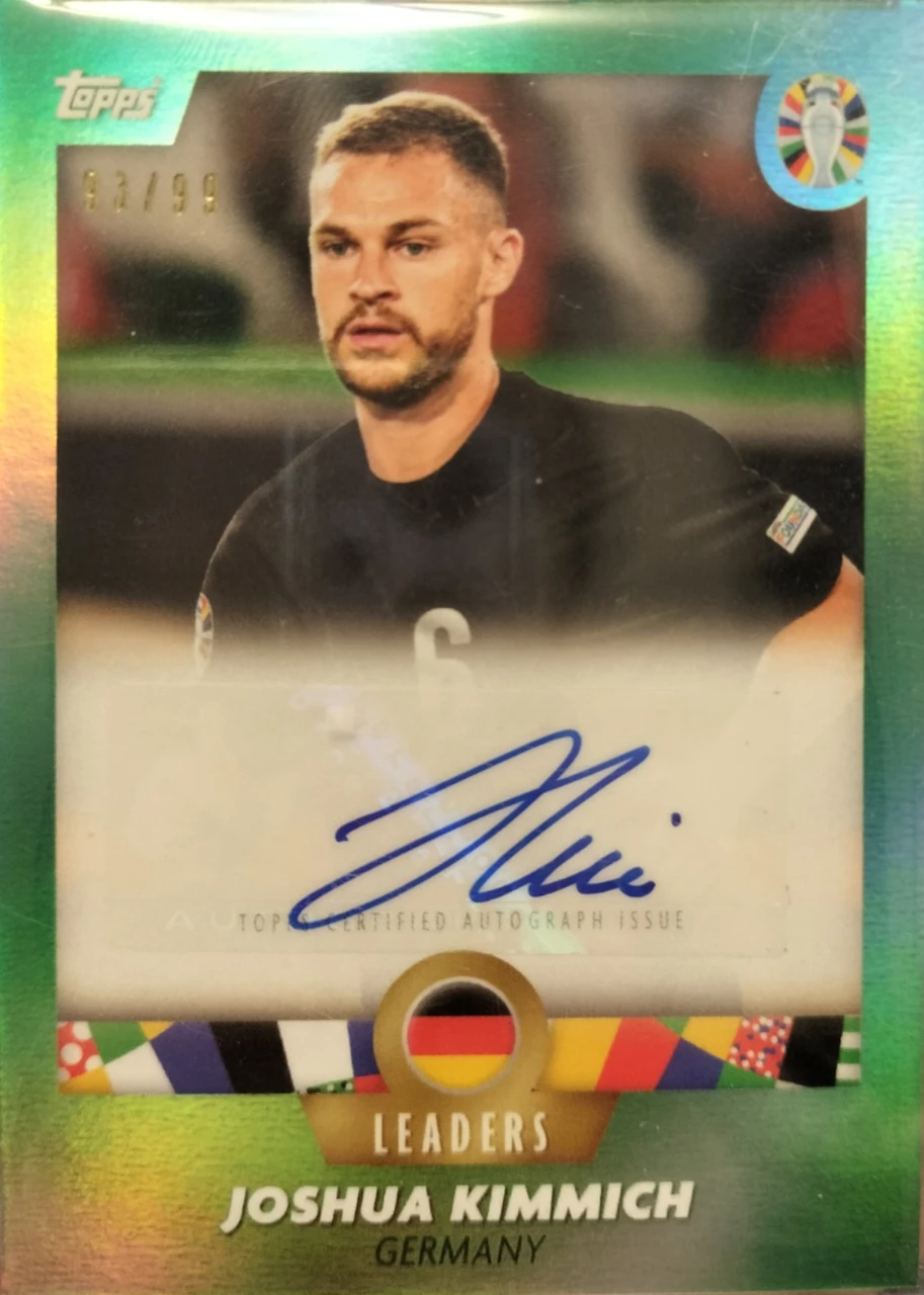 2024 Topps UEFA Euro 2024 Leaders Autograph Joshua Kimmich /99