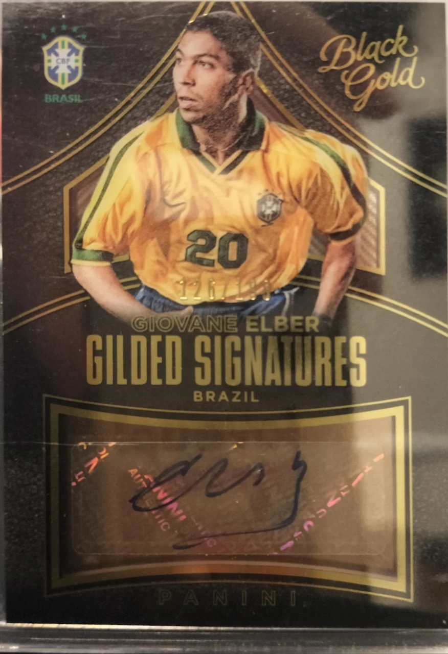 2016-17 Panini Black Gold Gilded Signatures Giovane Elber　/199