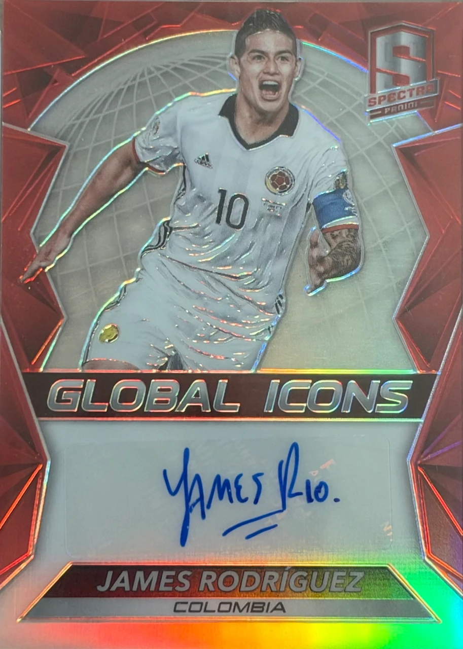 2016-17 Panini Spectra Global Icons James Rodriguez
