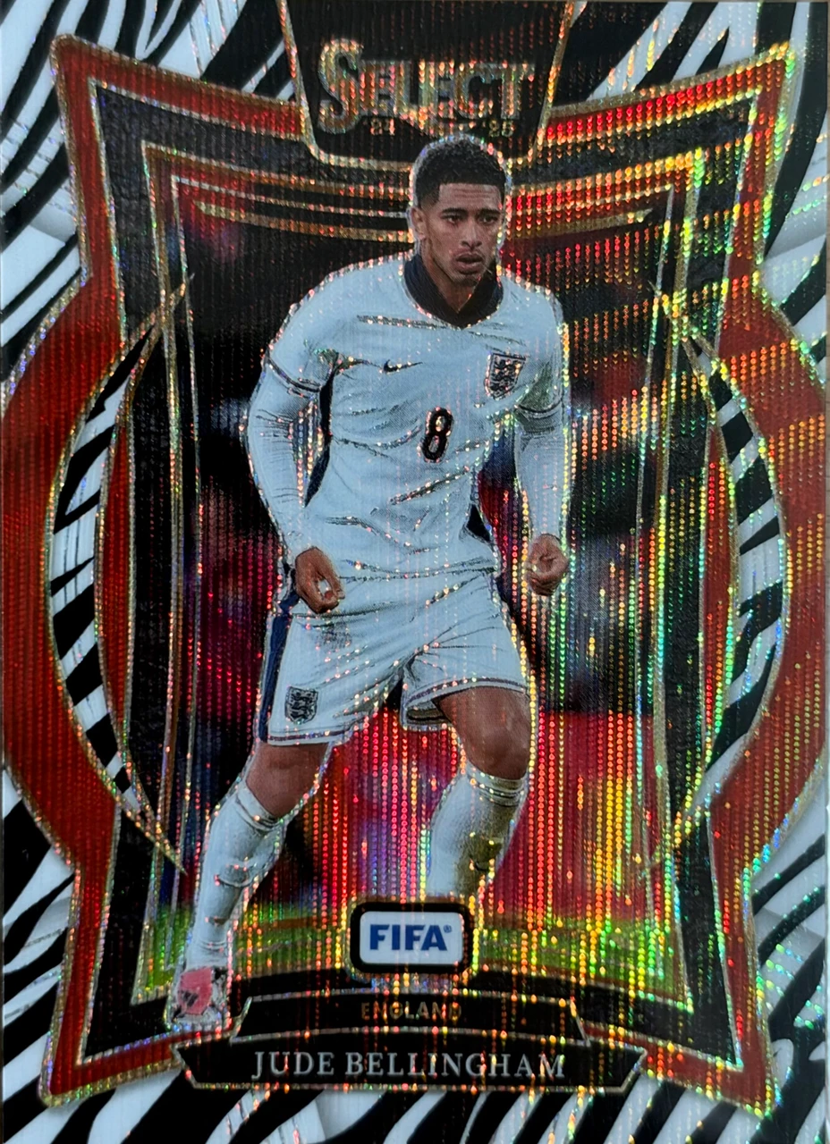 2024-25 Panini Select Jude Bellingham Zebra