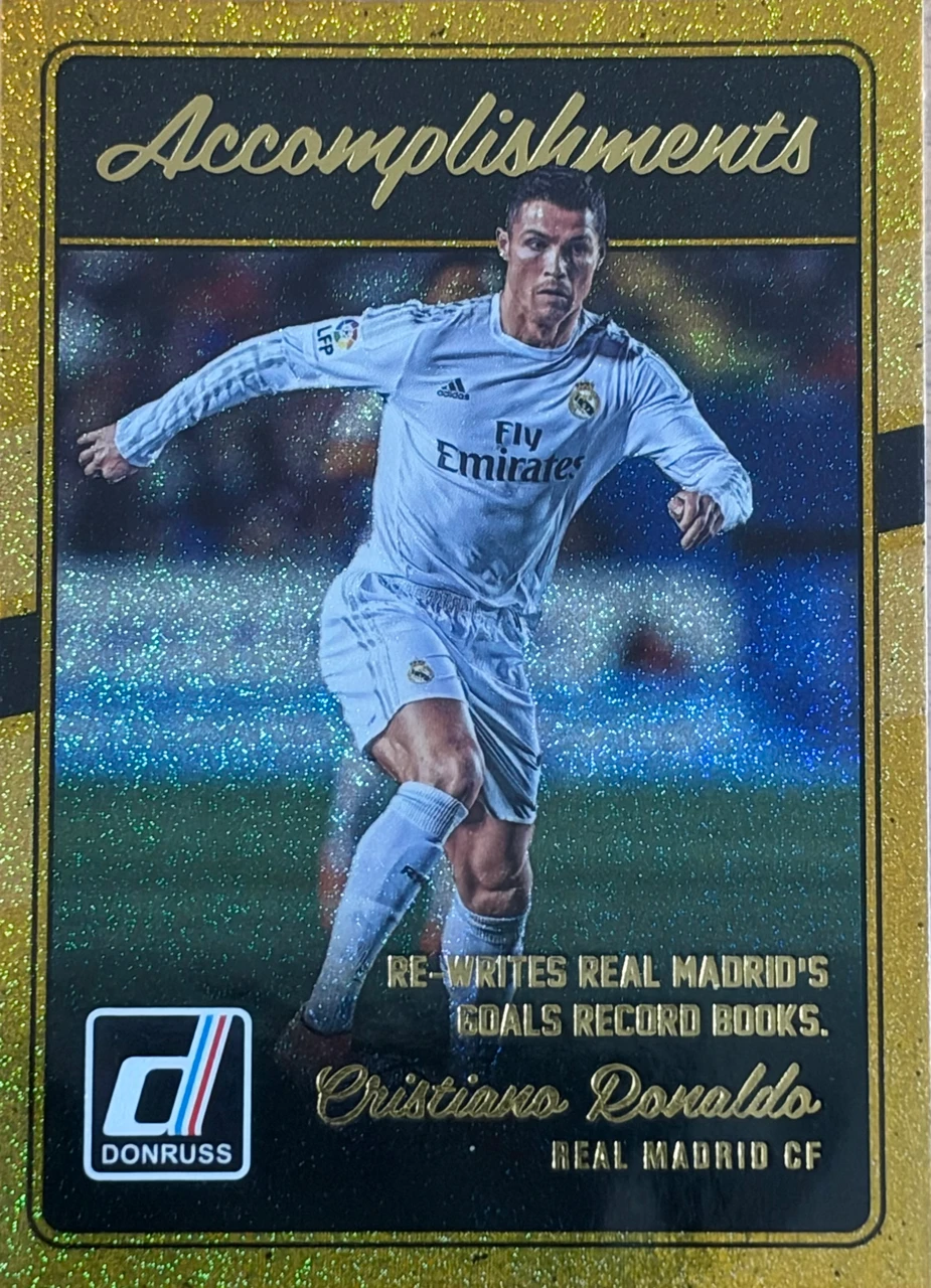 2016-17 Donruss Accomplishments Cristiano Ronaldo