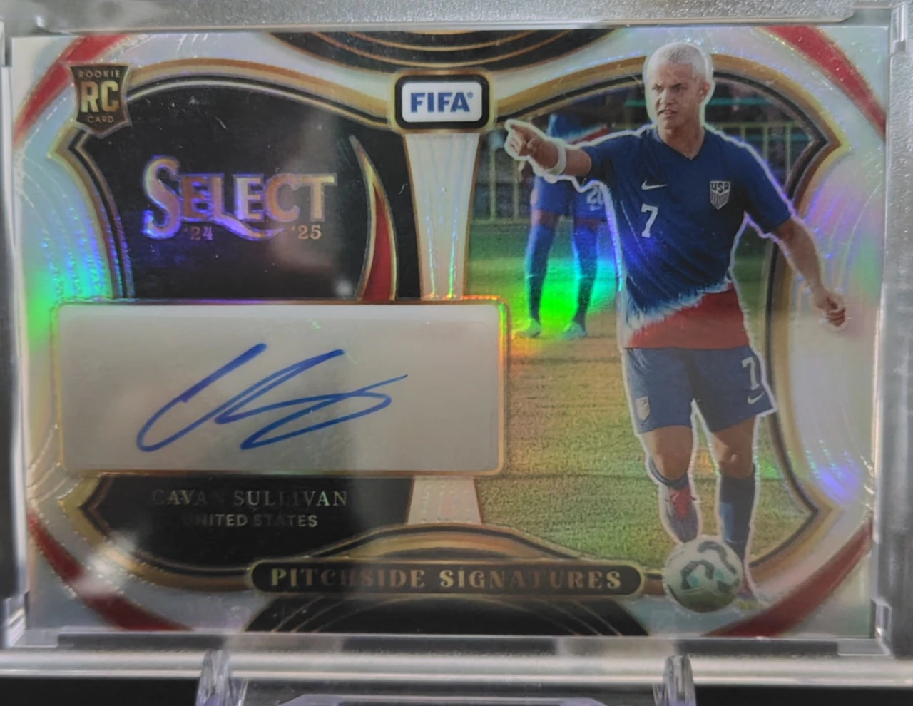 2024-25 Panini Select Pitchside Signatures Cavan Sullivan