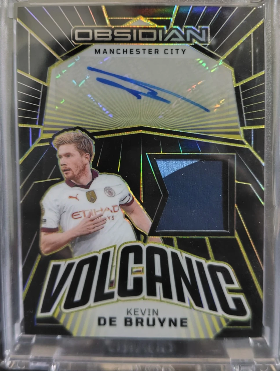 panini obsidian soccer 2023-24 kevin de bruyne