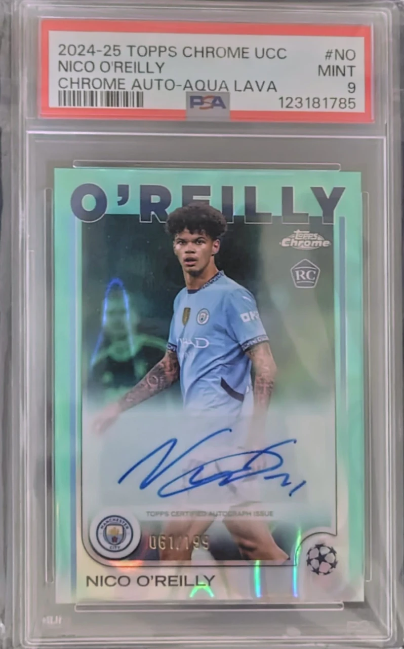 topps uefa club competition 2024/25 niko o'reilly RC