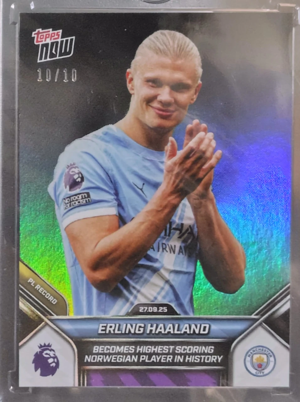 2025 Topps Now Erling Haaland #027