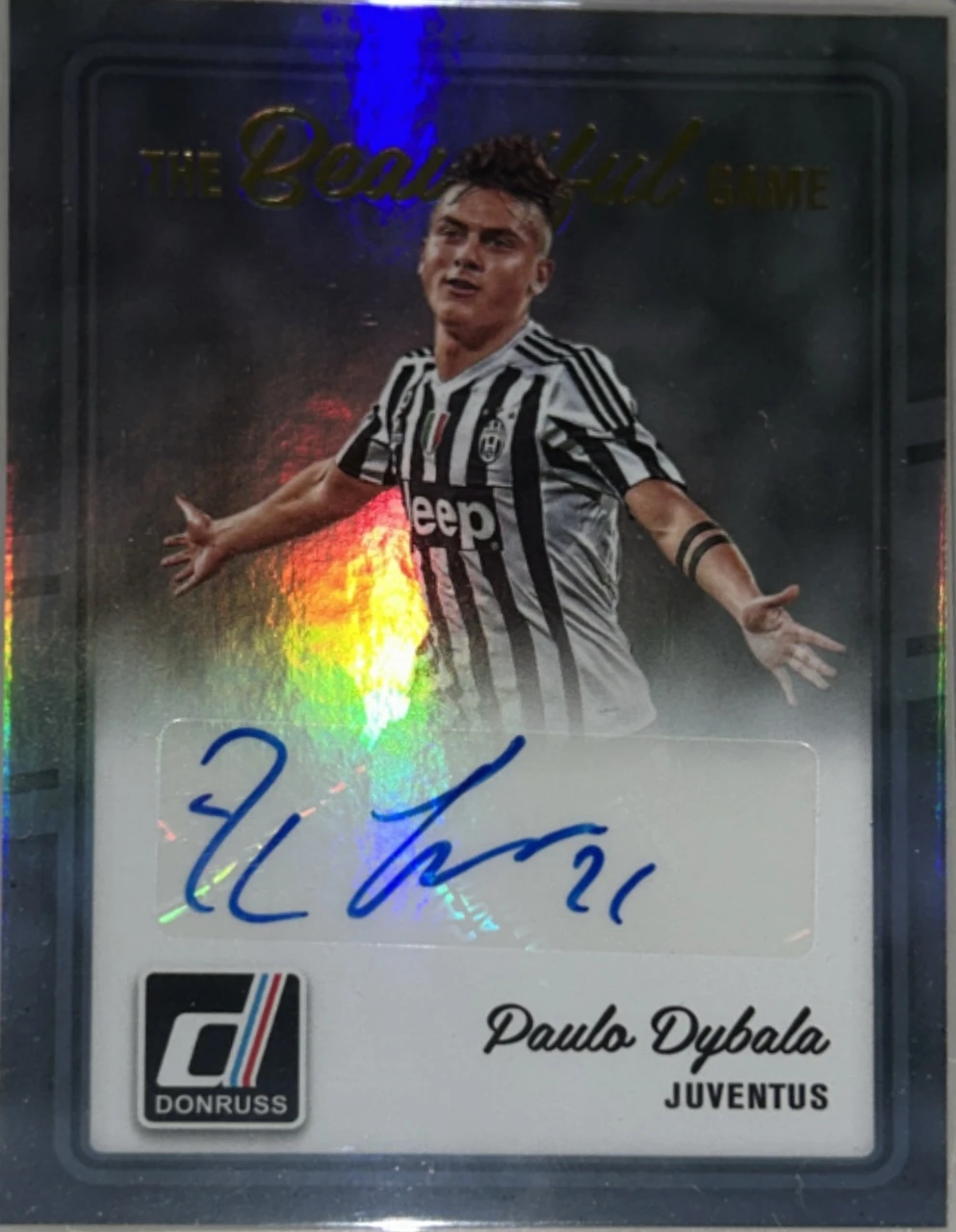 Donruss The Beautiful Game Paulo Dybala