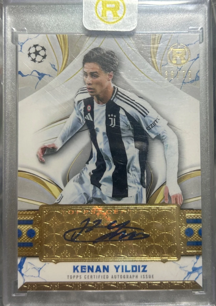 Topps reverence Kenan Yildiz Autograph
