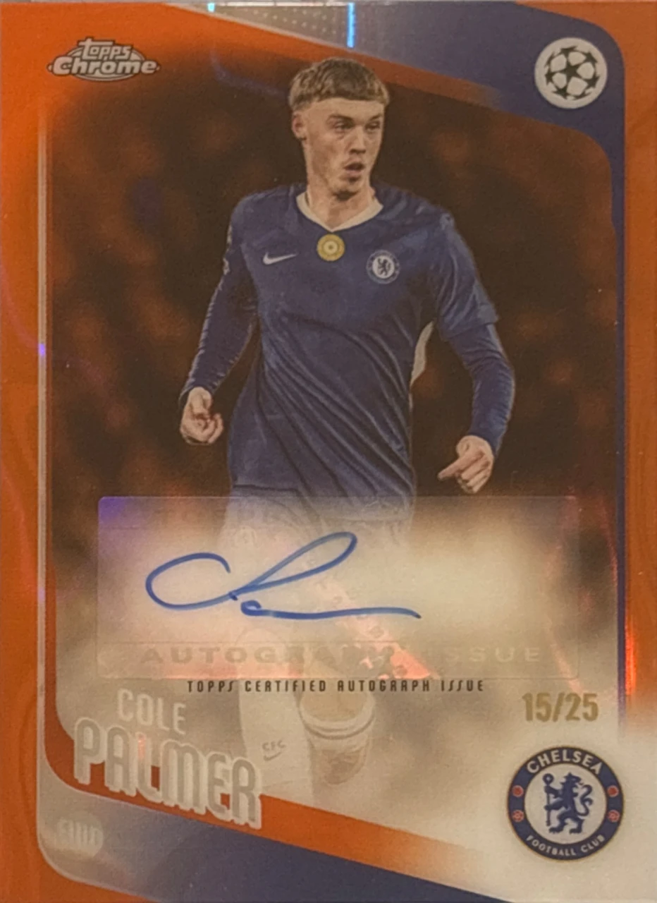 2025-26 Topps Chrome UEFA Club Competitions　Cole Palmer /25